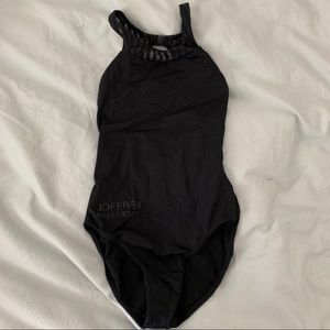 High neck leotard